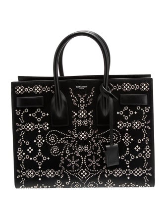 Saint Laurent Leather Sac De Jour Small