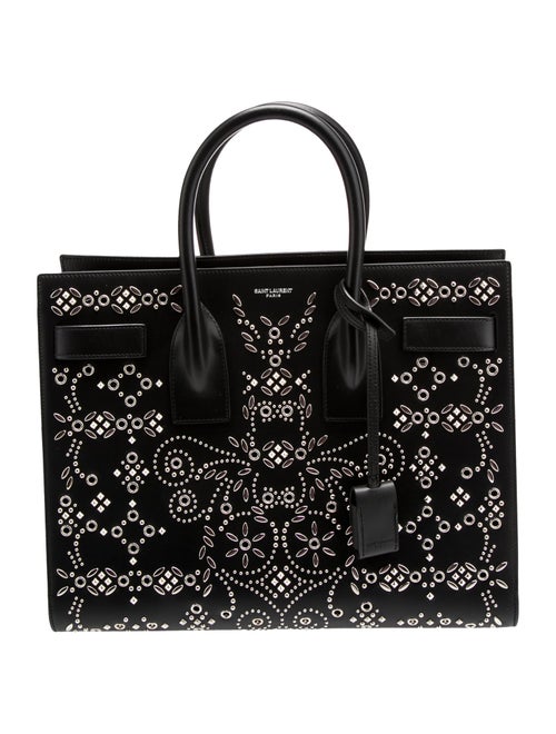 Saint Laurent Leather Sac De Jour Small