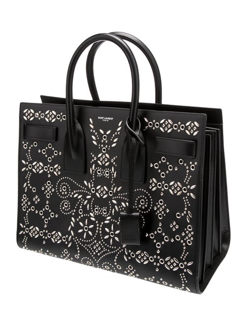 Saint Laurent Leather Sac De Jour Small