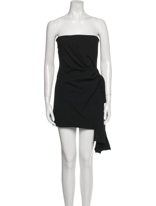 Saint Laurent Strapless Mini Dress