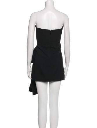 Saint Laurent Strapless Mini Dress