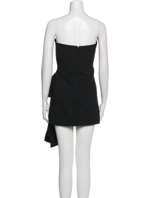 Saint Laurent Strapless Mini Dress