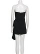 Saint Laurent Strapless Mini Dress