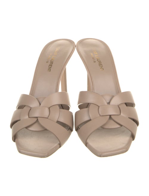 Saint Laurent Leather Slides