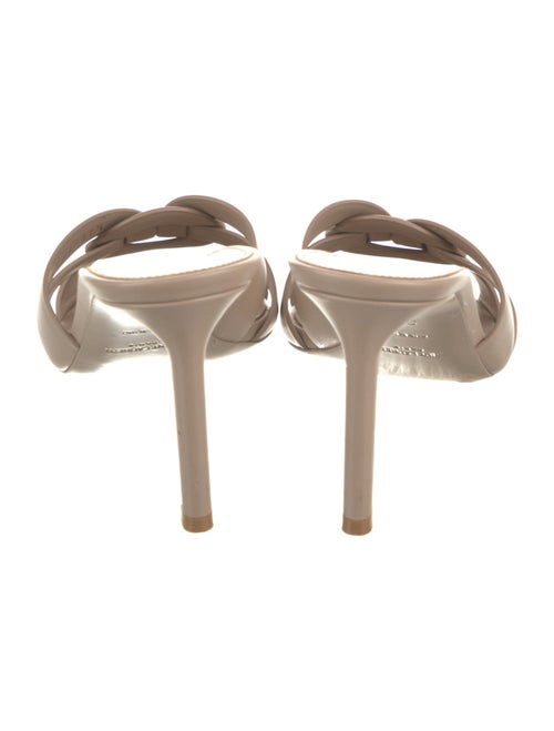 Saint Laurent Leather Slides