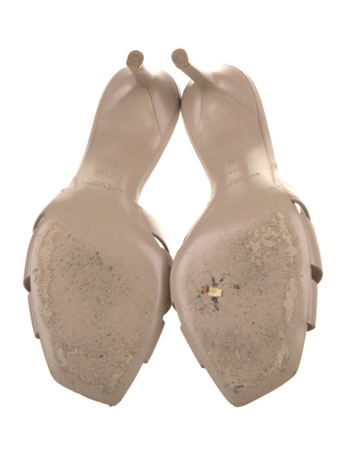 Saint Laurent Leather Slides