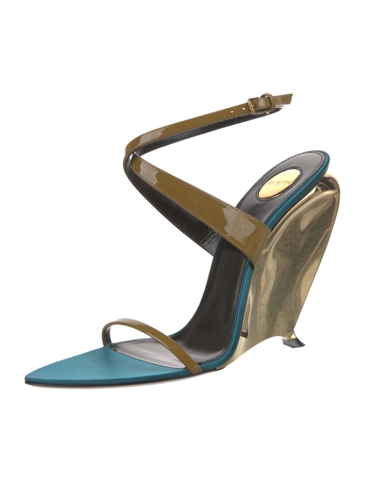 Saint Laurent Leather Gladiator Sandals w/ Tags