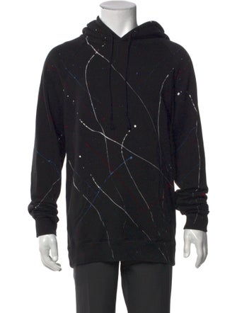 Saint Laurent 2018 V-Neck Hoodie