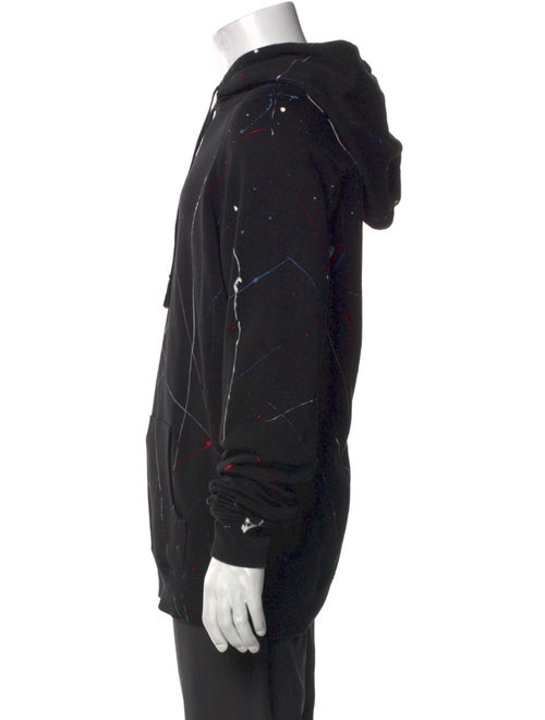 Saint Laurent 2018 V-Neck Hoodie