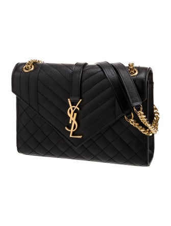 Saint Laurent Quilted Envelope Medium