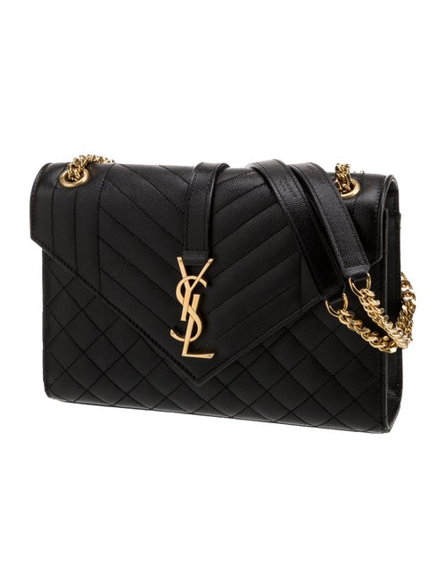 Saint Laurent Quilted Envelope Medium