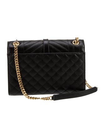 Saint Laurent Quilted Envelope Medium
