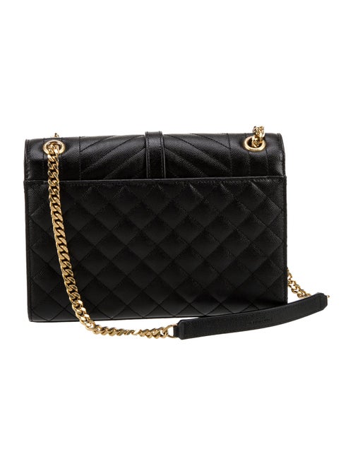 Saint Laurent Quilted Envelope Medium