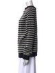 Saint Laurent Mohair Striped Sweater