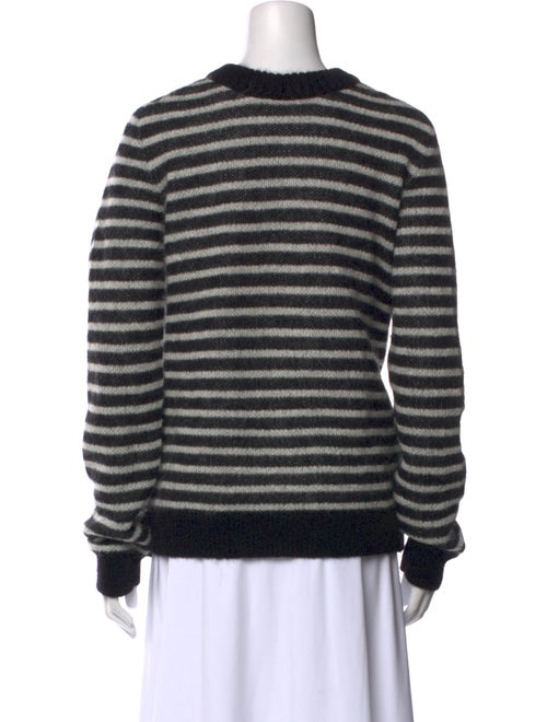 Saint Laurent Mohair Striped Sweater