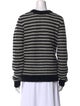 Saint Laurent Mohair Striped Sweater
