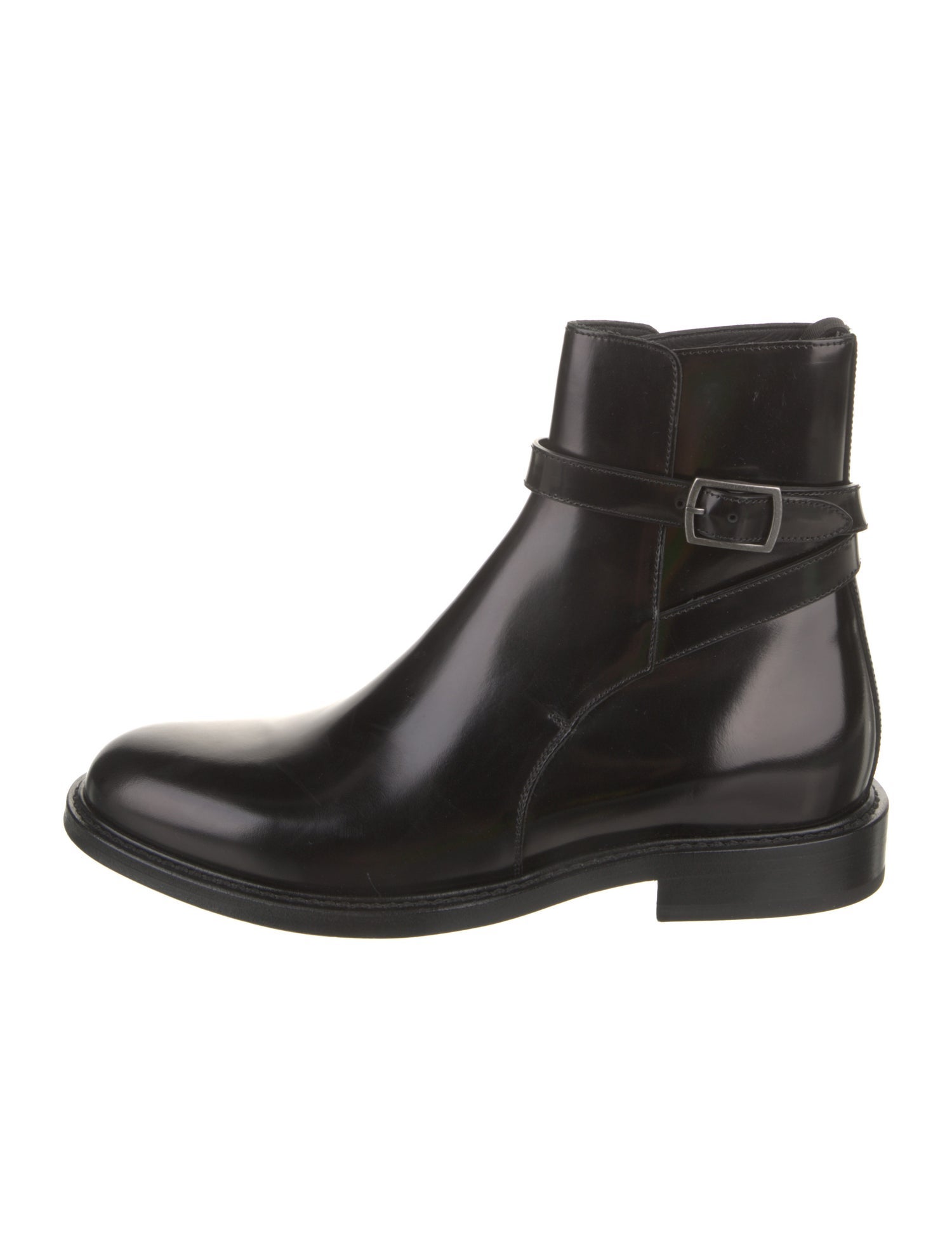 Saint Laurent Leather Chelsea Boots