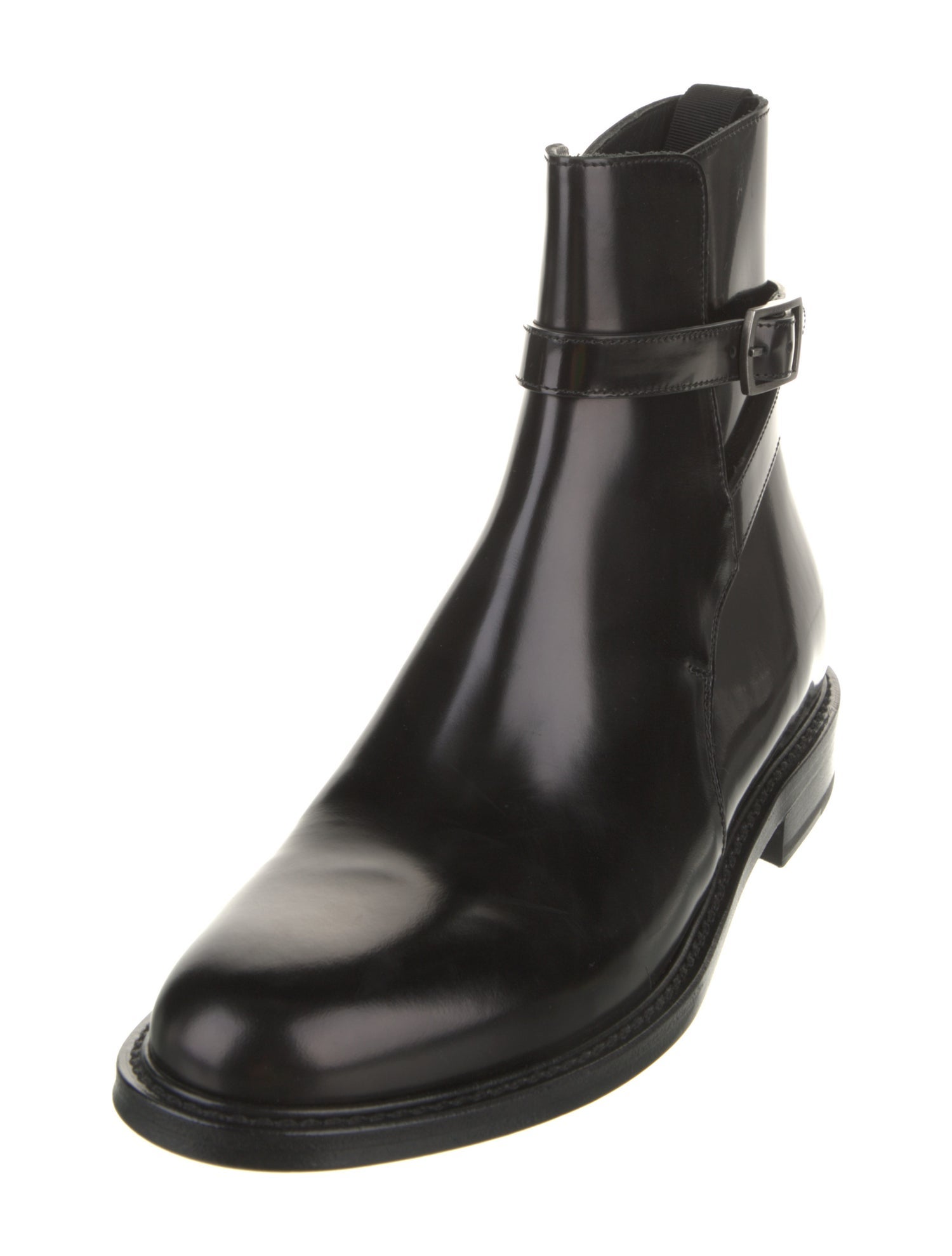 Saint Laurent Leather Chelsea Boots