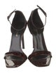 Saint Laurent Patent Leather Sandals