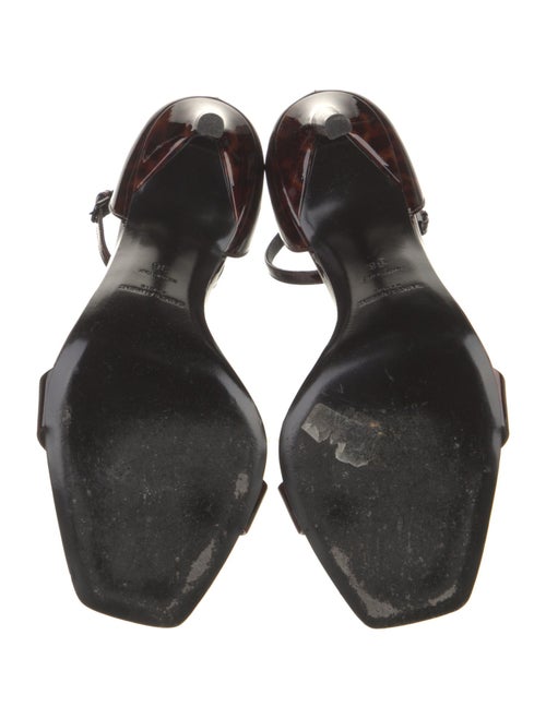 Saint Laurent Patent Leather Sandals