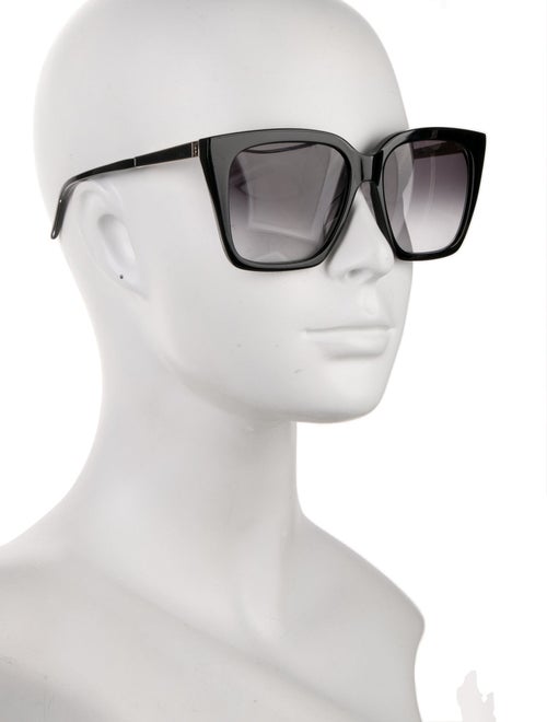 Saint Laurent Square Gradient Sunglasses