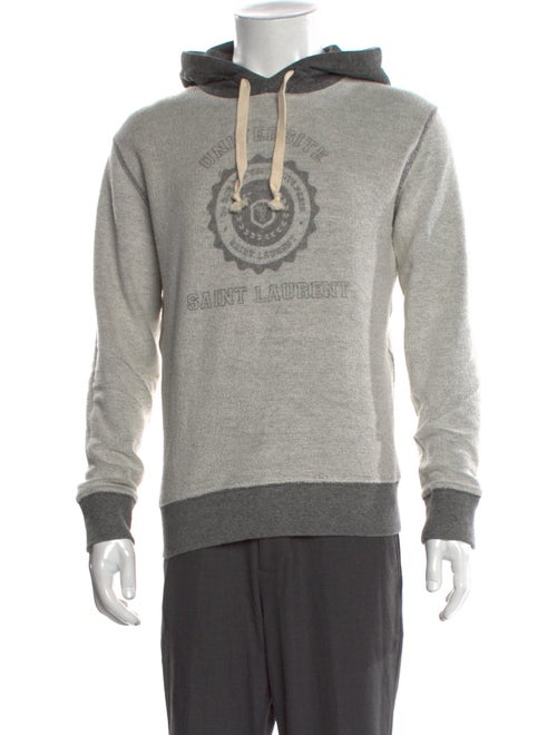 Saint Laurent 2017 Signature Logo Hoodie