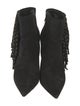 Saint Laurent Suede Studded Accents Boots