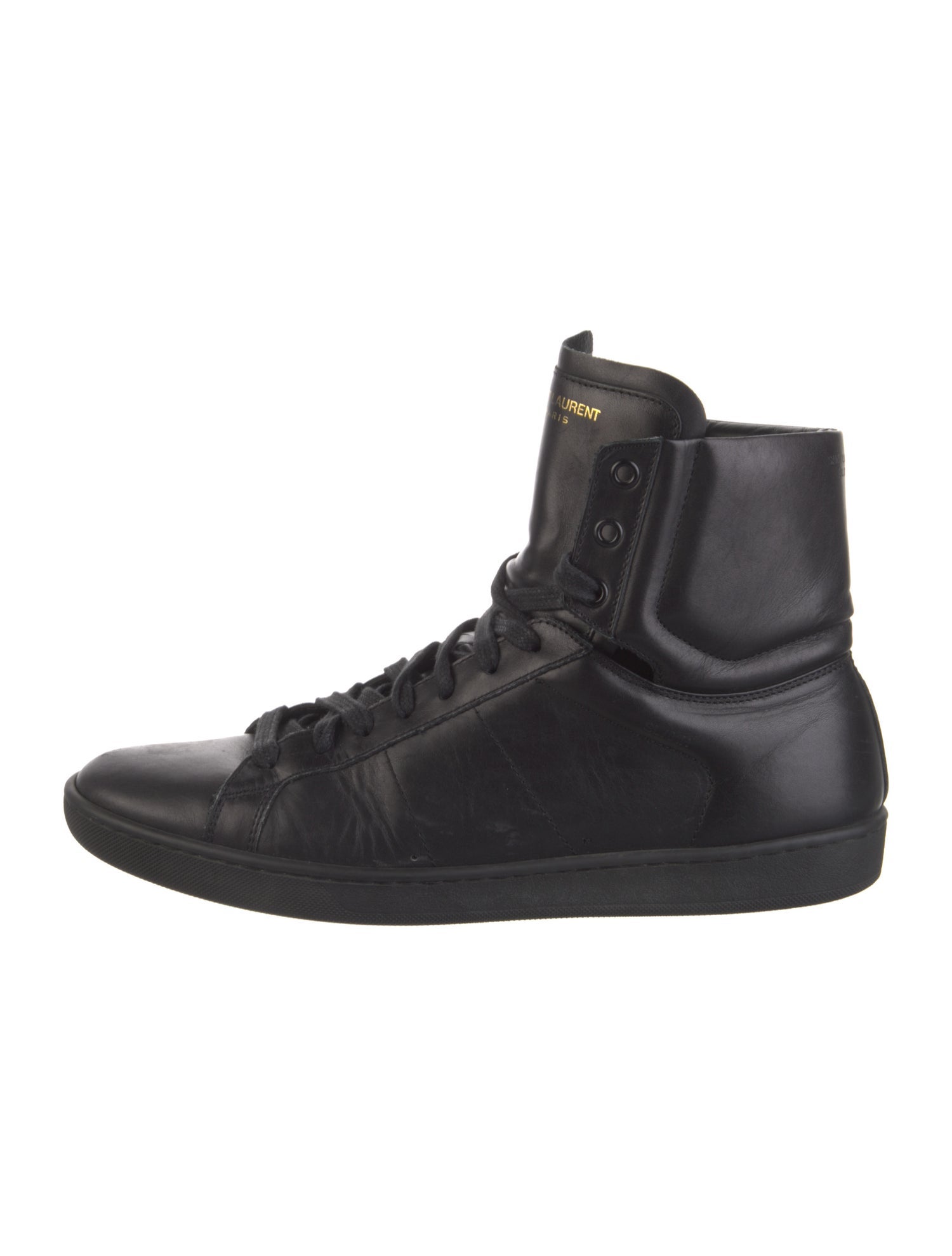 Saint Laurent Leather Sneakers