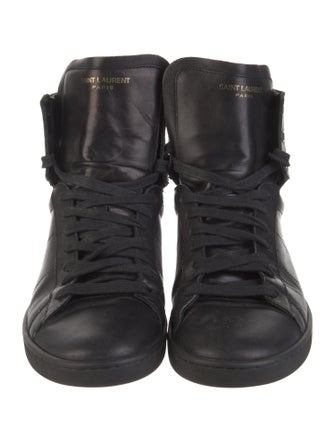 Saint Laurent Leather Sneakers