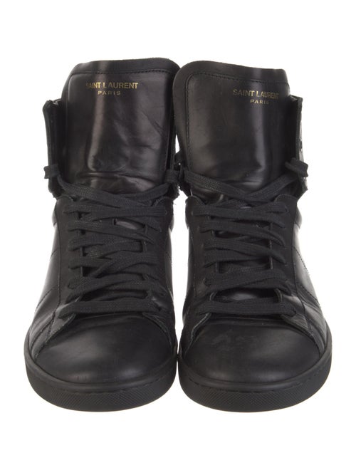 Saint Laurent Leather Sneakers