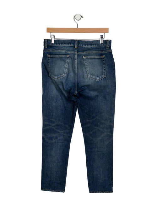 Saint Laurent High-Rise Skinny Leg Jeans