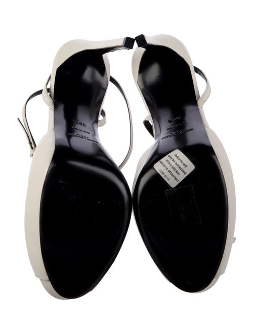 Saint Laurent Leather Slingback Pumps