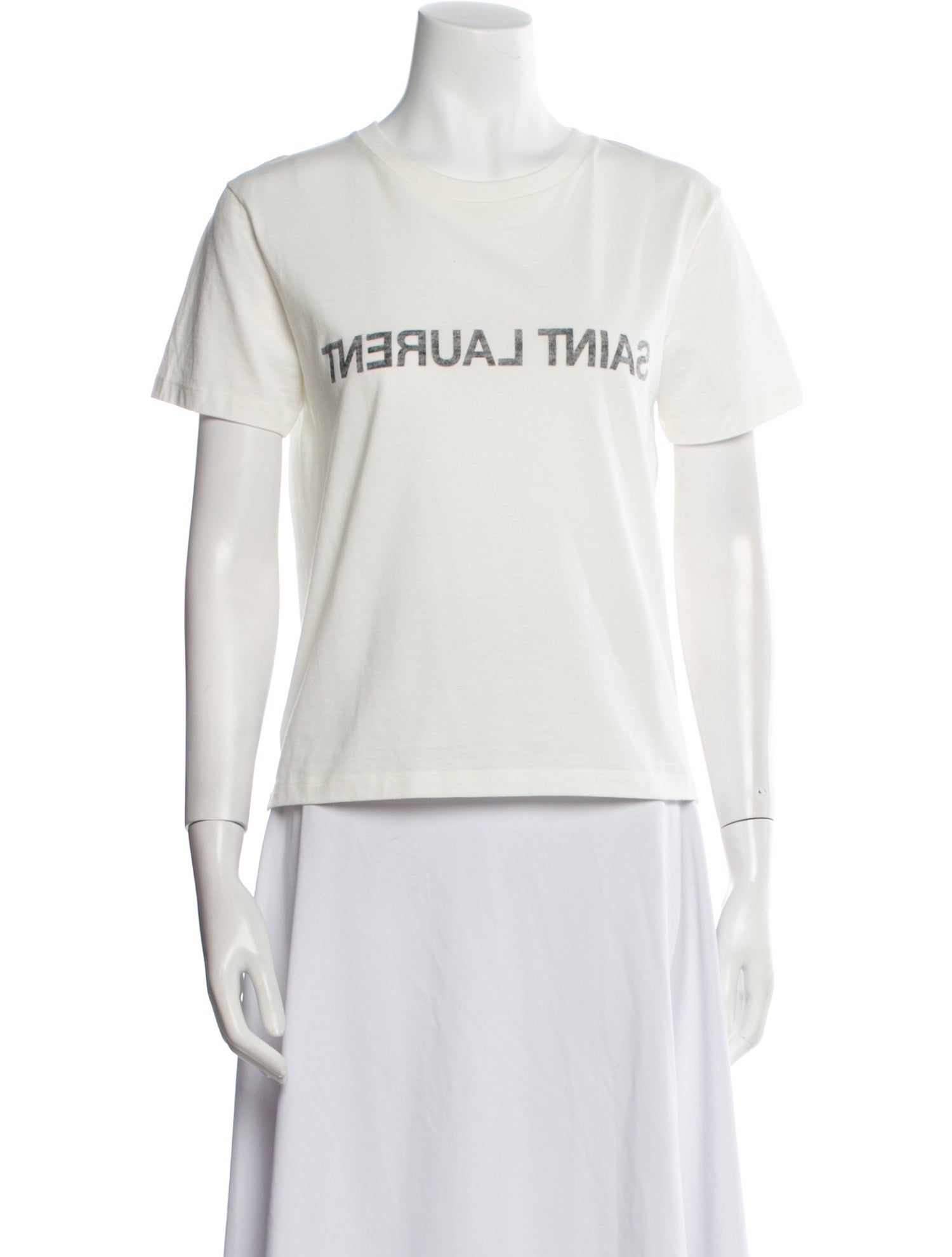 Saint Laurent 2021 Graphic Print T-Shirt w/ Tags