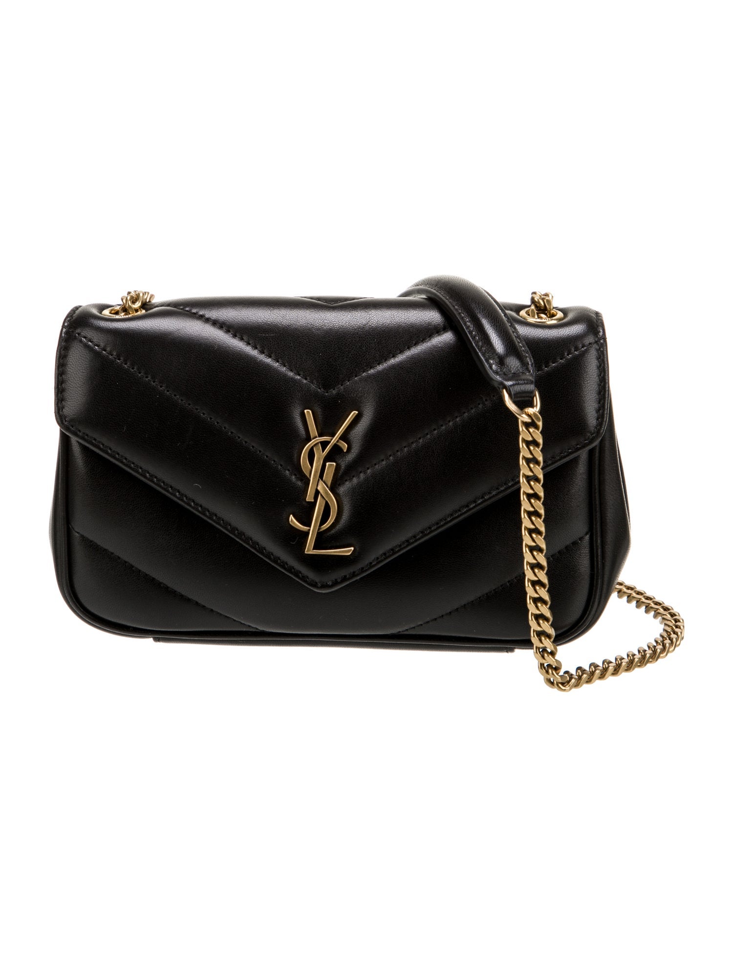 Saint Laurent Chevron LouLou Mini