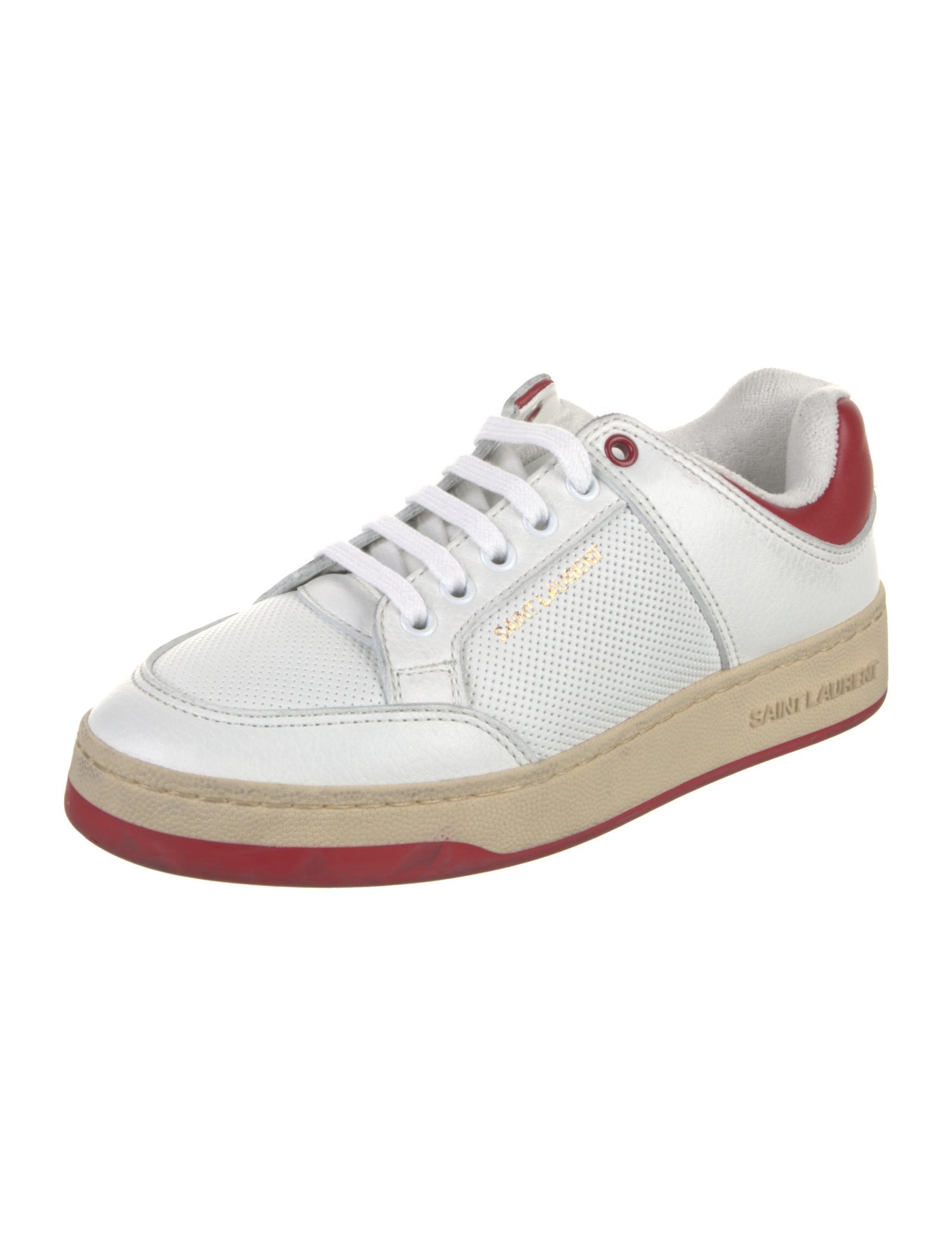 Saint Laurent Leather Sneakers