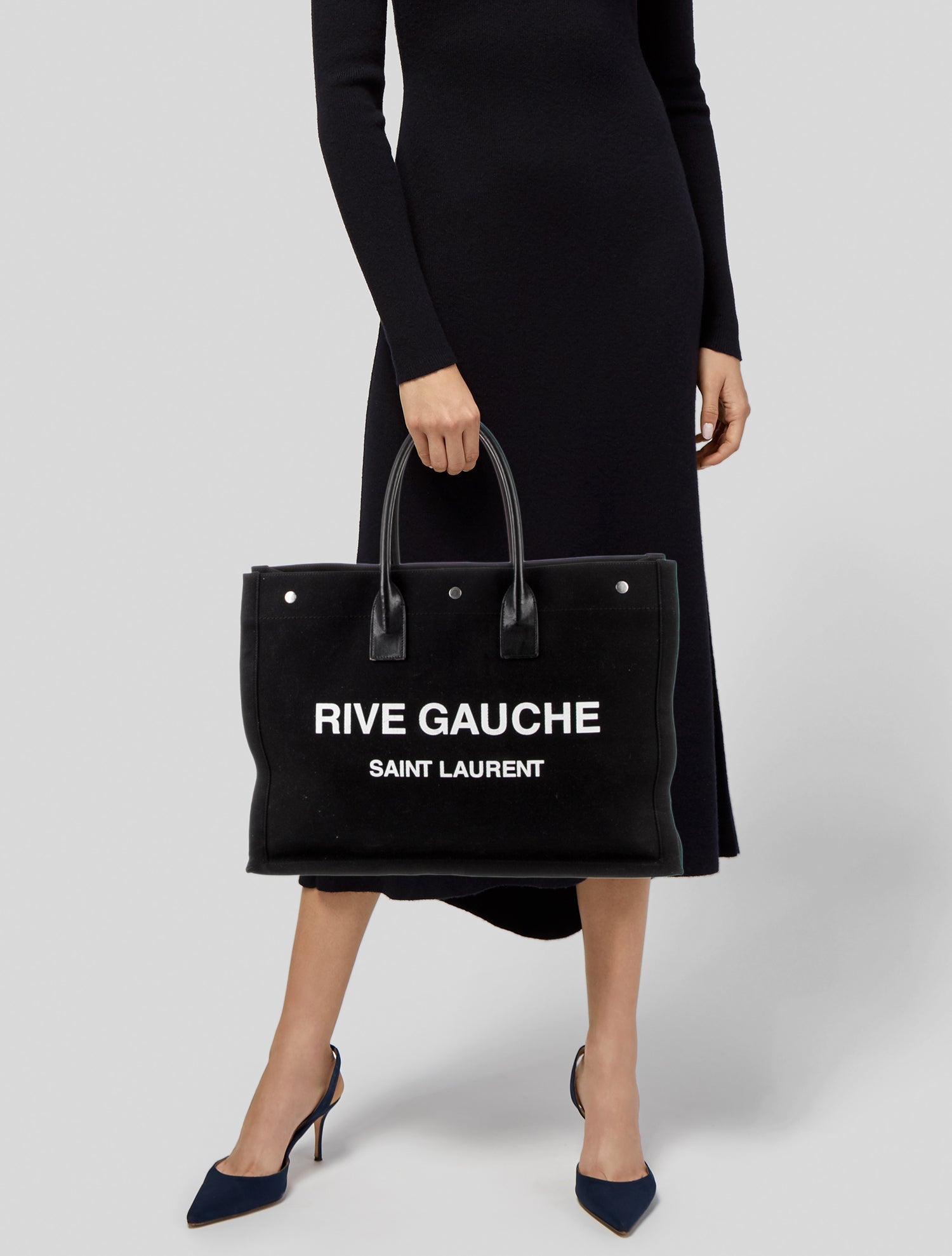 Saint Laurent Canvas Tote 2022