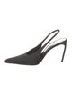 Saint Laurent Satin Slingback Pumps