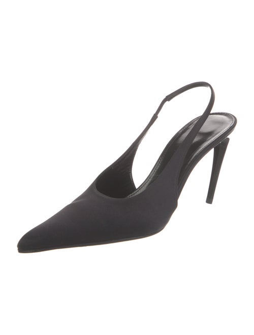 Saint Laurent Satin Slingback Pumps