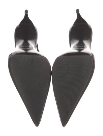 Saint Laurent Satin Slingback Pumps