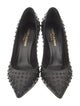 Saint Laurent Leather Studded Accents Pumps