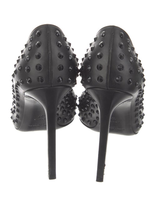 Saint Laurent Leather Studded Accents Pumps