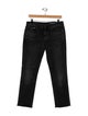 Saint Laurent Mid-Rise Straight Leg Jeans