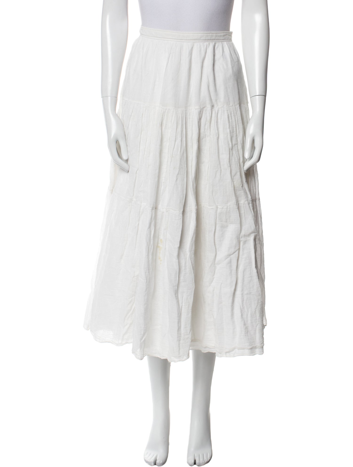 Saint Laurent Midi Length Skirt