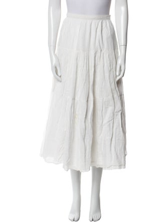 Saint Laurent Midi Length Skirt