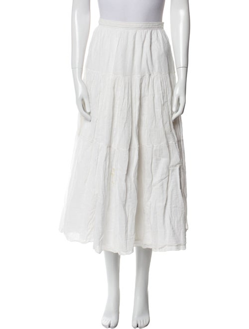Saint Laurent Midi Length Skirt