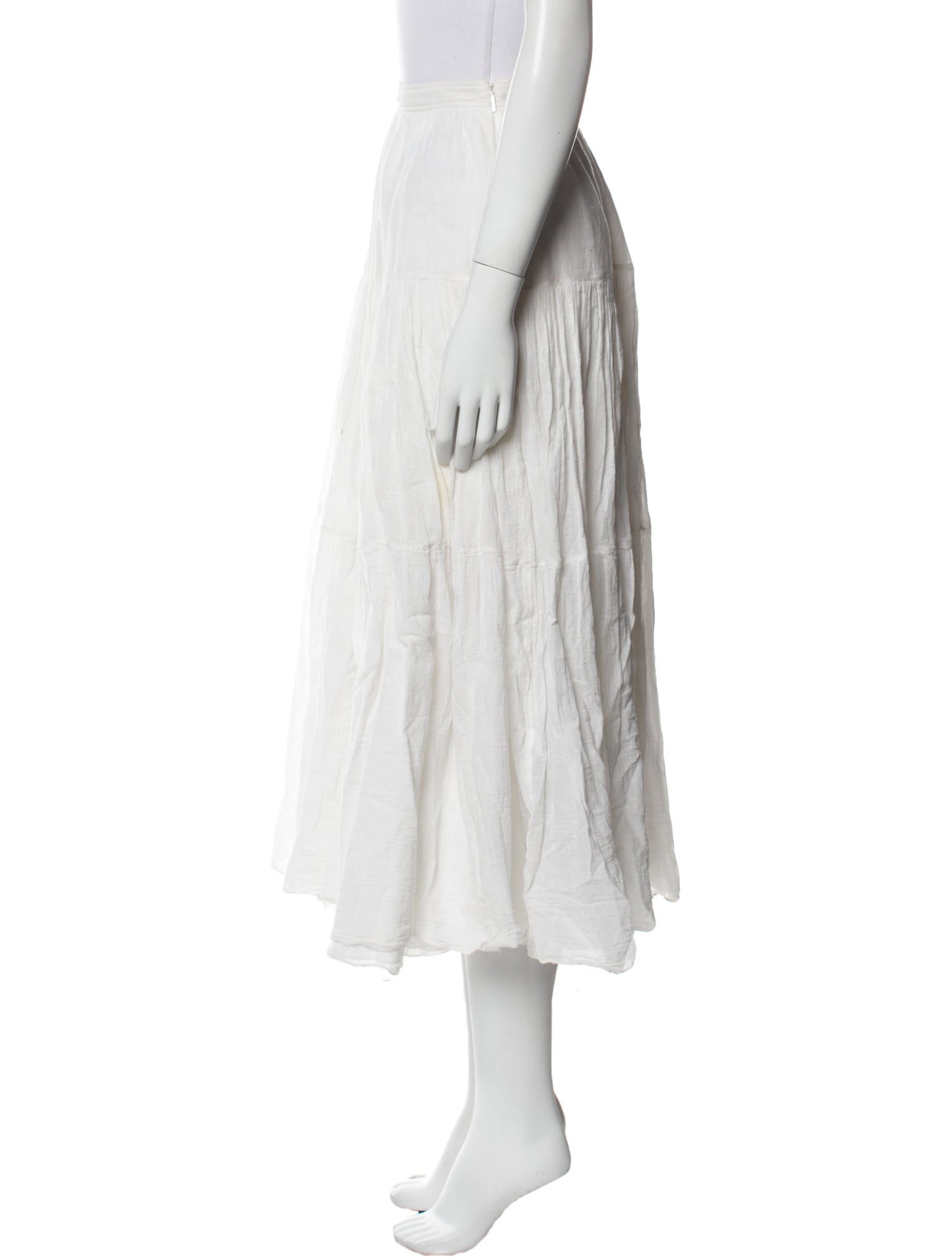 Saint Laurent Midi Length Skirt