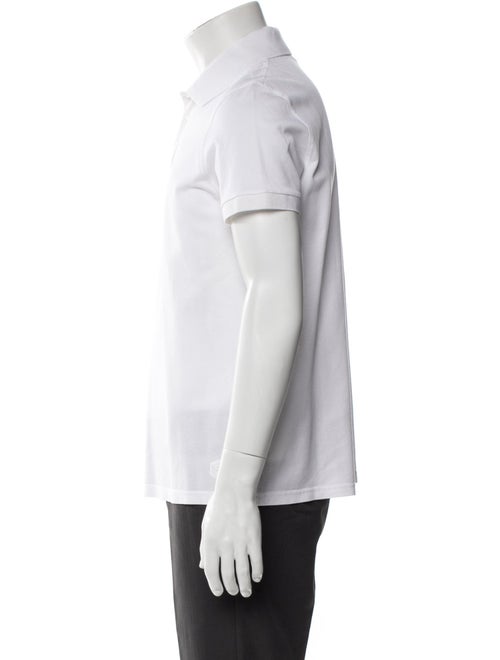Saint Laurent Collar Short Sleeve Polo Shirt