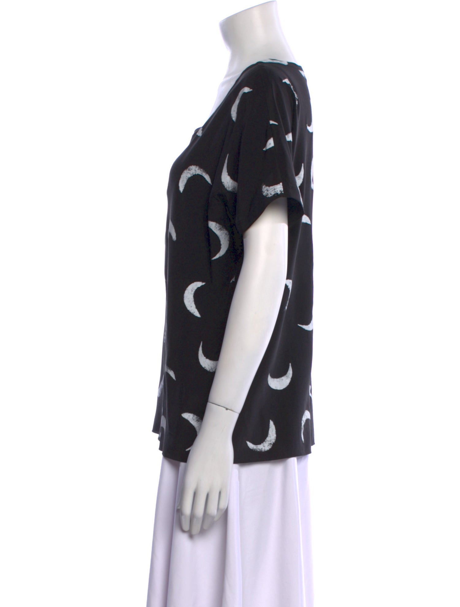 Saint Laurent 2017 Silk T-Shirt