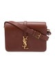 Saint Laurent Leather Messenger Bag