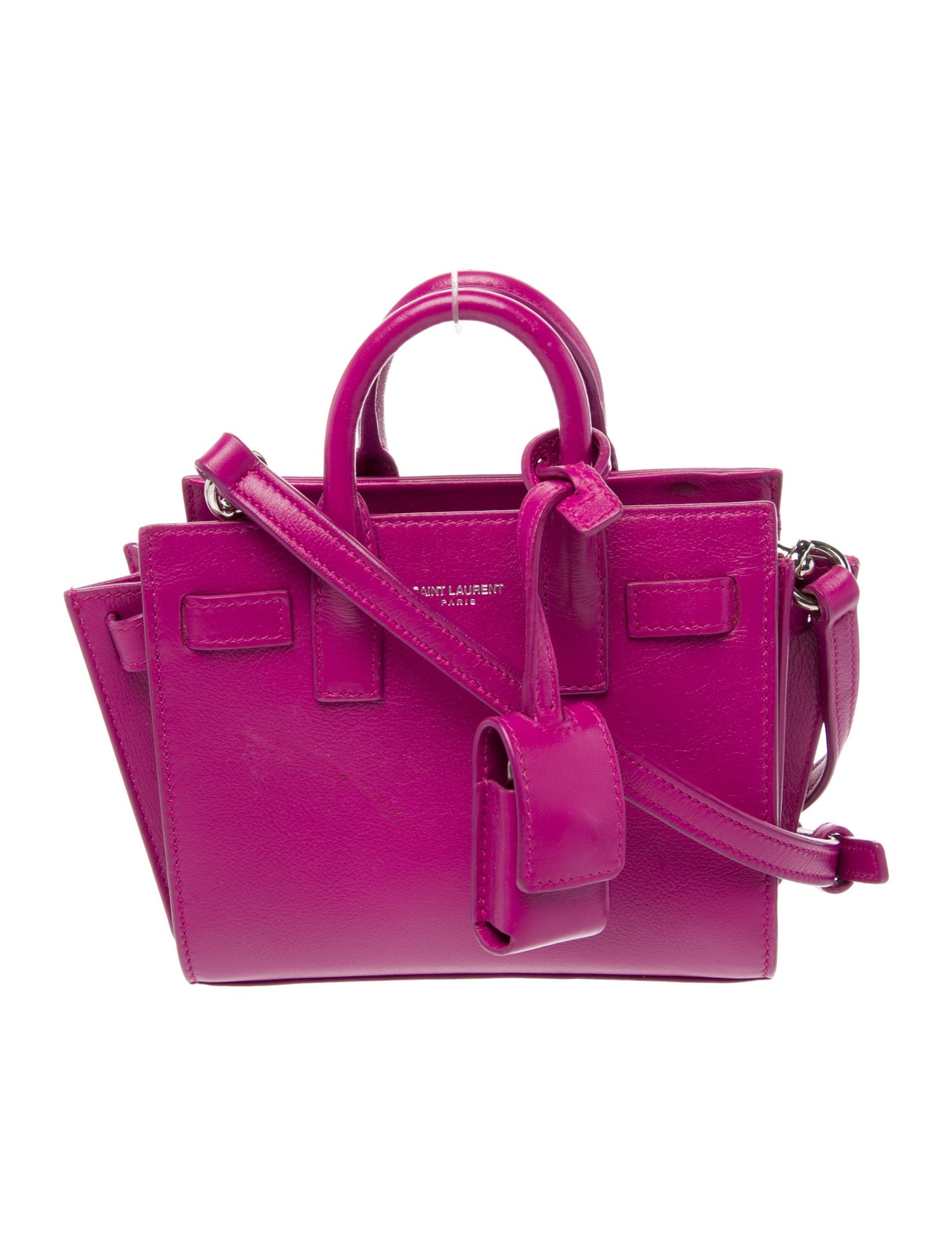 Saint Laurent Leather Sac De Jour Toy